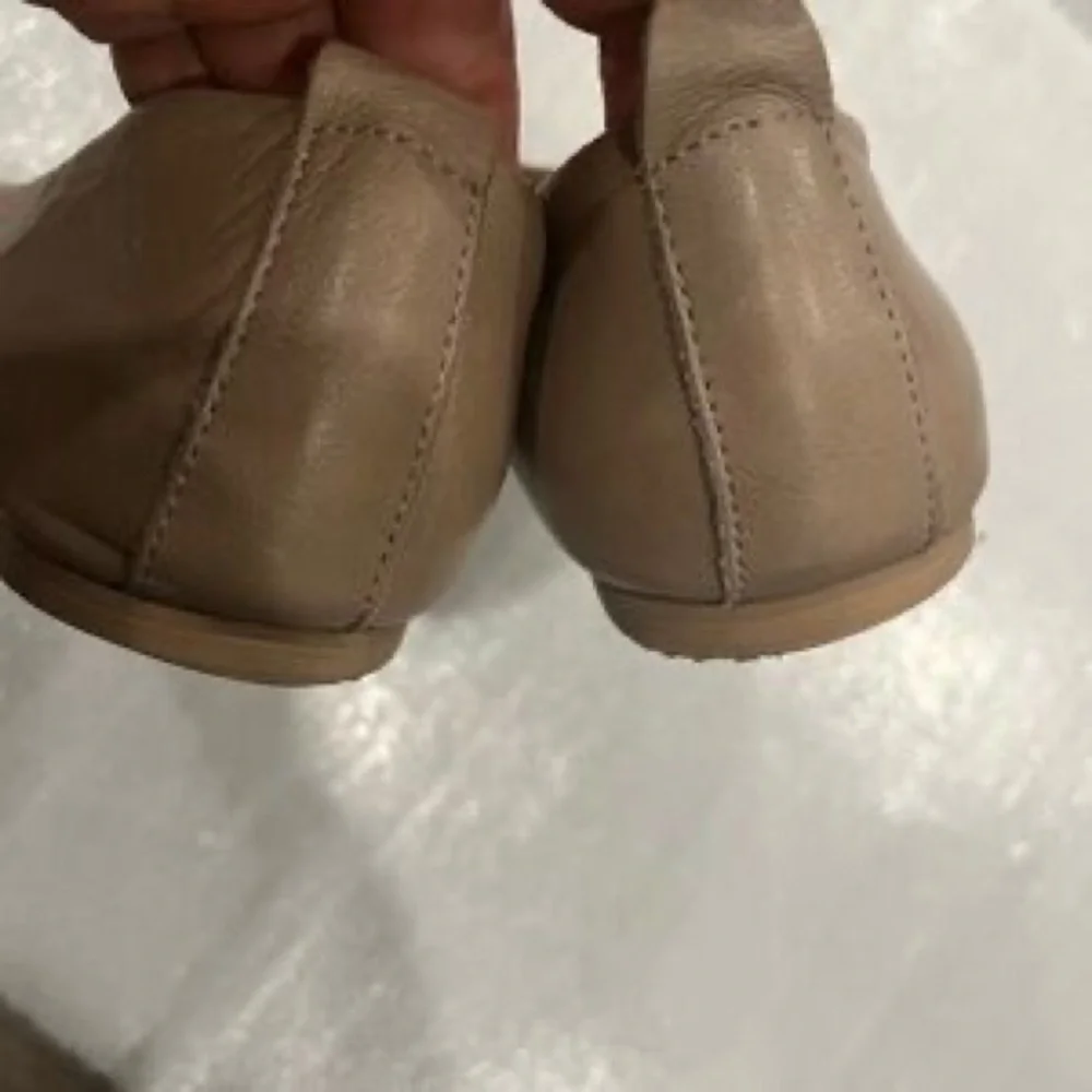 Bueno Metallic Taupe Slip-On Loafers